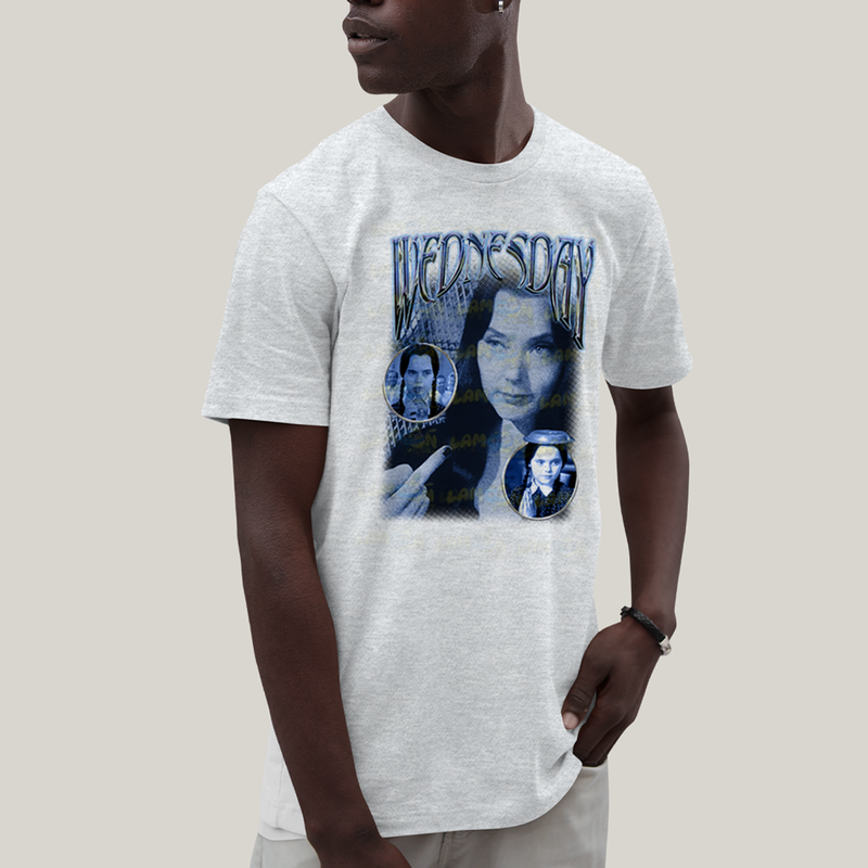 Camiseta Algodão Unissex T shirt Wandinha Retrô