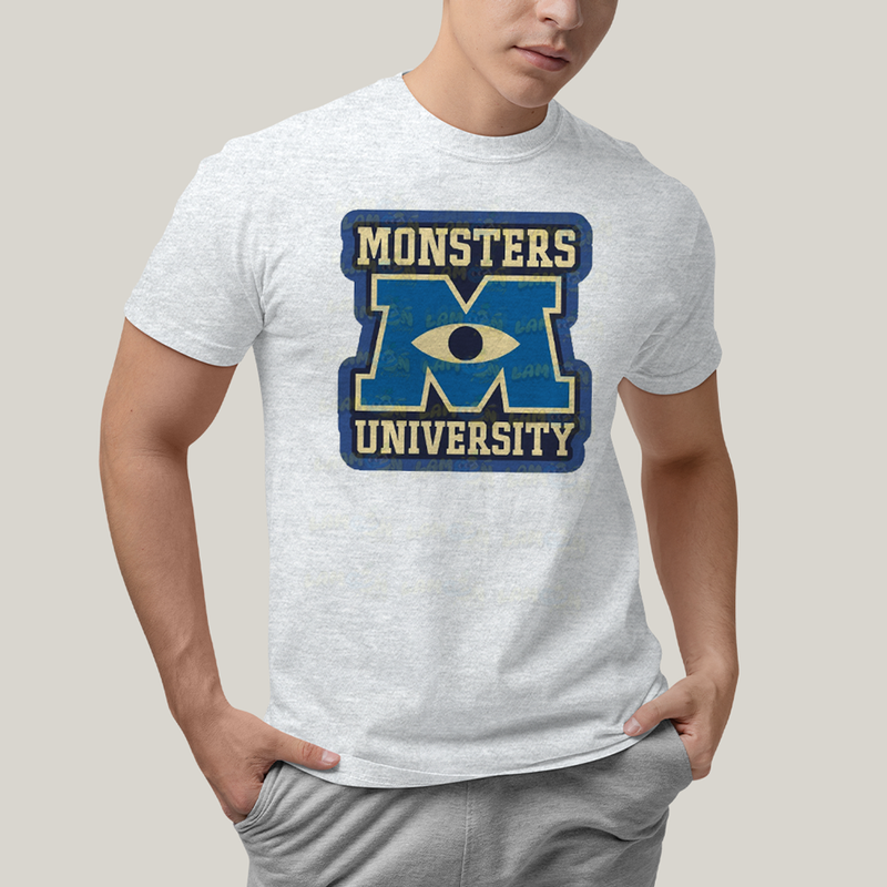Camiseta Algodão Unissex T shirt Univerdade Monstros SA