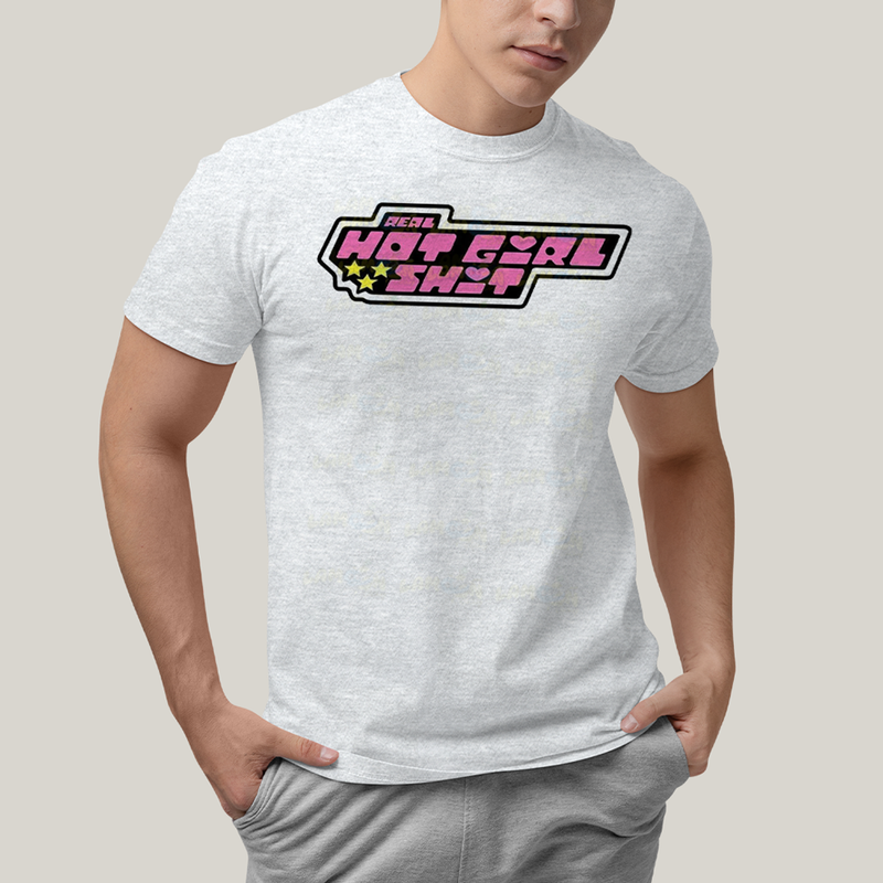 Camiseta Algodão Unissex T shirt Real Hot Girl Shit