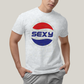 Camiseta Algodão Unissex T shirt Sexy Logo Pep si