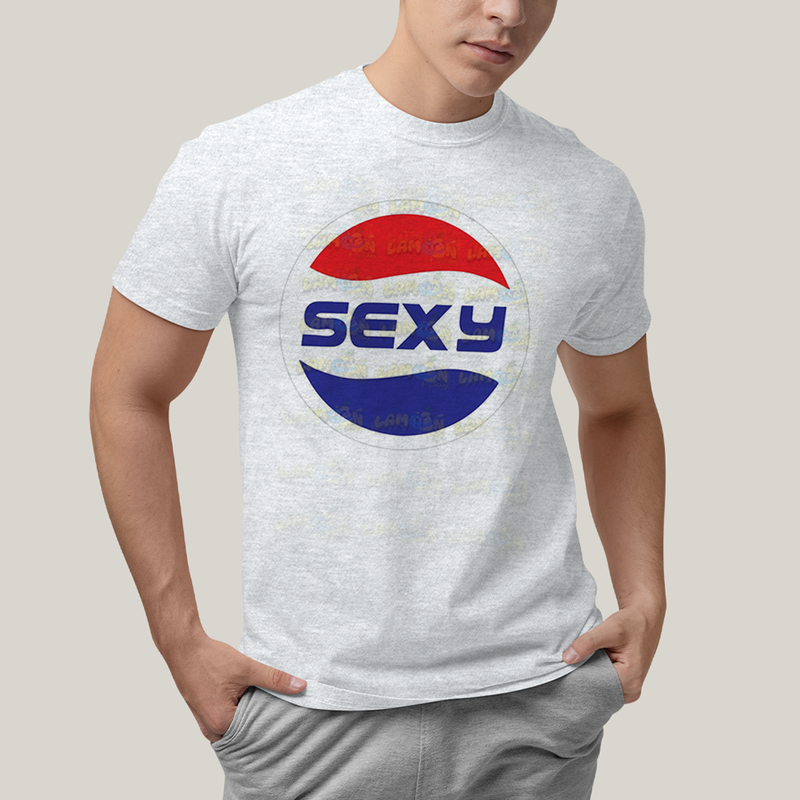 Camiseta Algodão Unissex T shirt Sexy Logo Pep si