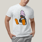Camiseta Algodão Unissex T shirt Pinguim Bravo