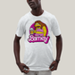 Camiseta Algodão Unissex T shirt Simpsons Barney Beer Barbie