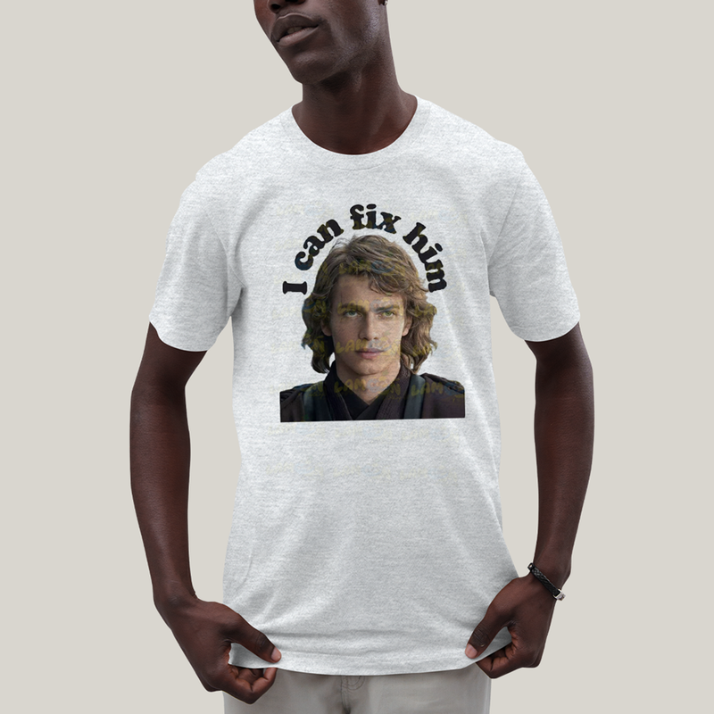 Camiseta Algodão Unissex T shirt Anakin Skywalker Star Wars Darth Vader Jovem