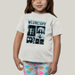 Camiseta Infantil Algodão Unissex T shirt Wandinha Wednesday 1