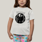 Camiseta Infantil Algodão Unissex T shirt Wandinha Wednesday Black White