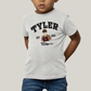 Camiseta Infantil Algodão Unissex T shirt Wandinha Tyler Est 2022