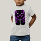 Camiseta Infantil Algodão Unissex T shirt Quarteto Fantástico Galactus & Surfista Prateado