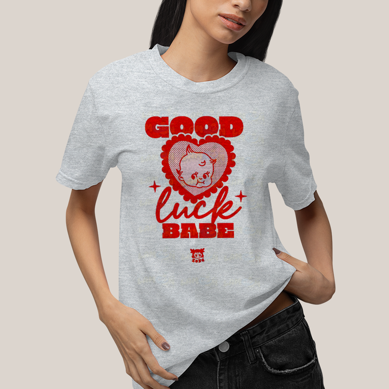 Camiseta Algodão Unissex T shirt Chappell Roan Good Luck, Babe!
