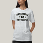 Camiseta Algodão Unissex T shirt Antisocial Butterfly