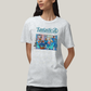 Camiseta Algodão Unissex T shirt The Fantastic Four First Steps 1