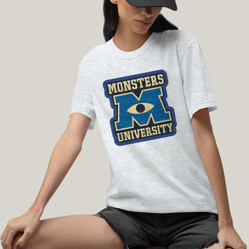 Camiseta Algodão Unissex T shirt Univerdade Monstros SA