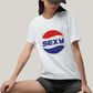 Camiseta Algodão Unissex T shirt Sexy Logo Pep si