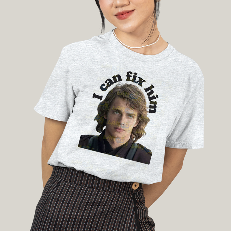 Camiseta Algodão Unissex T shirt Anakin Skywalker Star Wars Darth Vader Jovem