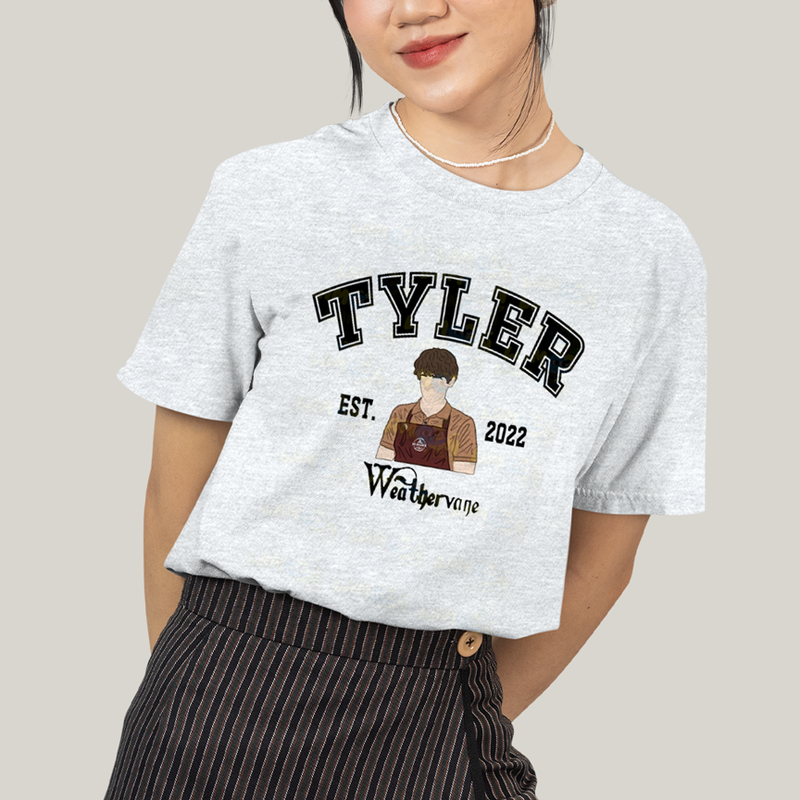 Camiseta Algodão Unissex T shirt Wandinha Tyler Est 2022
