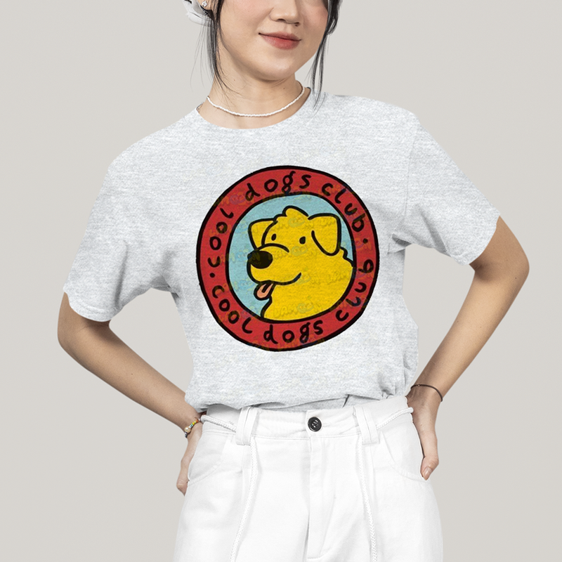 Camiseta Algodão Unissex T shirt Cool Dogs Club