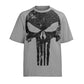 Camiseta Algodão Unissex T shirt Caveira Justiceiro Marvel