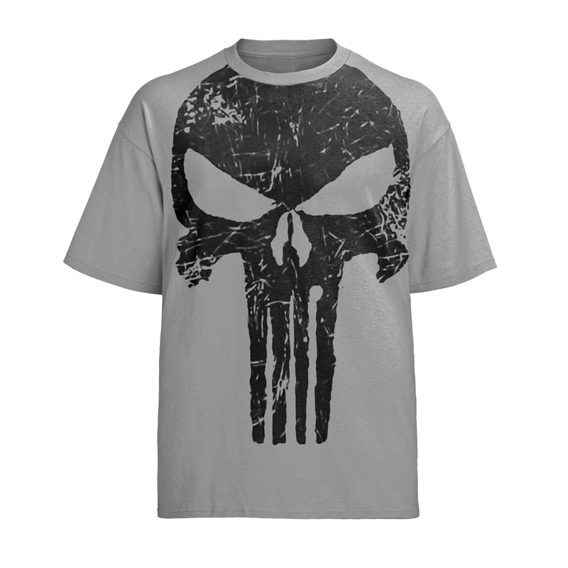 Camiseta Algodão Unissex T shirt Caveira Justiceiro Marvel