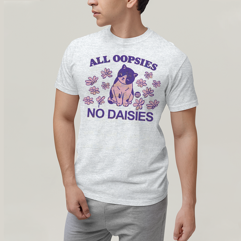 Camiseta Algodão Unissex T shirt All Oopsies No Daisies