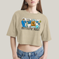 Cropped Oversized Algodão Unissex T shirt Quarteto Fantástico Era de Prata