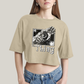 Cropped Oversized Algodão Unissex T shirt Quarteto Fantástico The Thing