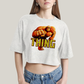 Cropped Oversized Algodão Unissex T shirt Quarteto Fantástico Thing Coisa