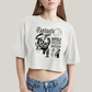 Cropped Oversized Algodão Unissex T shirt The Fantastic Four First Family