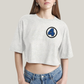 Cropped Oversized Algodão Unissex T shirt Quarteto Fantástico Logo Clássica