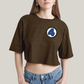 Cropped Oversized Algodão Unissex T shirt Quarteto Fantástico Logo Clássica