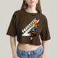 Cropped Oversized Algodão Unissex T shirt Quarteto Fantástico Fantastic 4