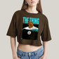 Cropped Oversized Algodão Unissex T shirt Quarteto Fantástico Primeiros Passos The Thing O Coisa