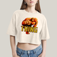 Cropped Oversized Algodão Unissex T shirt Quarteto Fantástico Thing Coisa