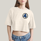 Cropped Oversized Algodão Unissex T shirt Quarteto Fantástico Logo Clássica