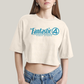 Cropped Oversized Algodão Unissex T shirt The Fantastic Four First Steps