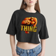 Cropped Oversized Algodão Unissex T shirt Quarteto Fantástico Thing Coisa