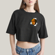 Cropped Oversized Algodão Unissex T shirt Quarteto Fantástico Logo Coisa