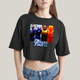 Cropped Oversized Algodão Unissex T shirt Quarteto Fantástico Fantastic Four 4