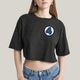 Cropped Oversized Algodão Unissex T shirt Quarteto Fantástico Logo Clássica