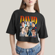 Cropped Oversized Algodão Unissex T shirt Superman David Corenswet 2