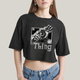 Cropped Oversized Algodão Unissex T shirt Quarteto Fantástico The Thing