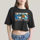 Cropped Oversized Algodão Unissex T shirt Quarteto Fantástico Era de Prata