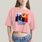 Cropped Oversized Algodão Unissex T shirt Quarteto Fantástico Fantastic Four 4