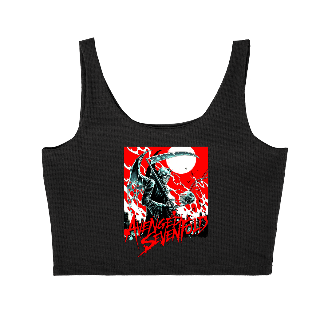 Cropped Cavado Avenged Seven Fold Caveira Error