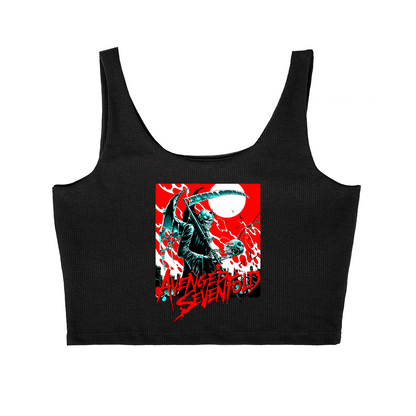 Cropped Cavado Avenged Seven Fold Caveira Error