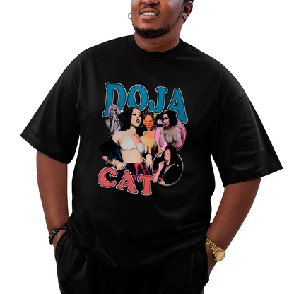 Camiseta Plus Size Doja Cat Graphic Vintage