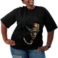 Camiseta Plus Size Algodão T shirt Travis Scott Ciclope 1