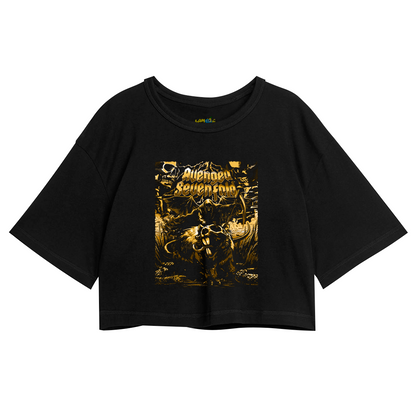 Cropped Oversized Avenged Seven Fold Cavaleiro FC