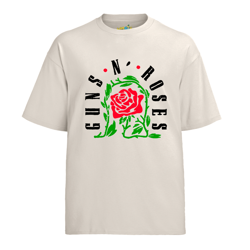 Camiseta Algodão Roses Banda Flor