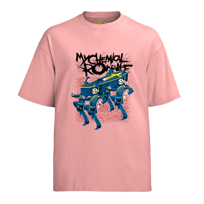 Camiseta Algodão My Chemical Romance Caveiras