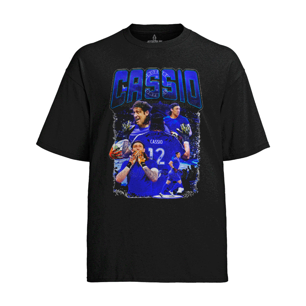 Camiseta Algodão Unissex Tshirt Cássio no Cruzeiro